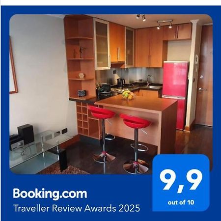 Providencia A Pasos Del Metro Pedro De Valdivia Apartment Santiago Ngoại thất bức ảnh