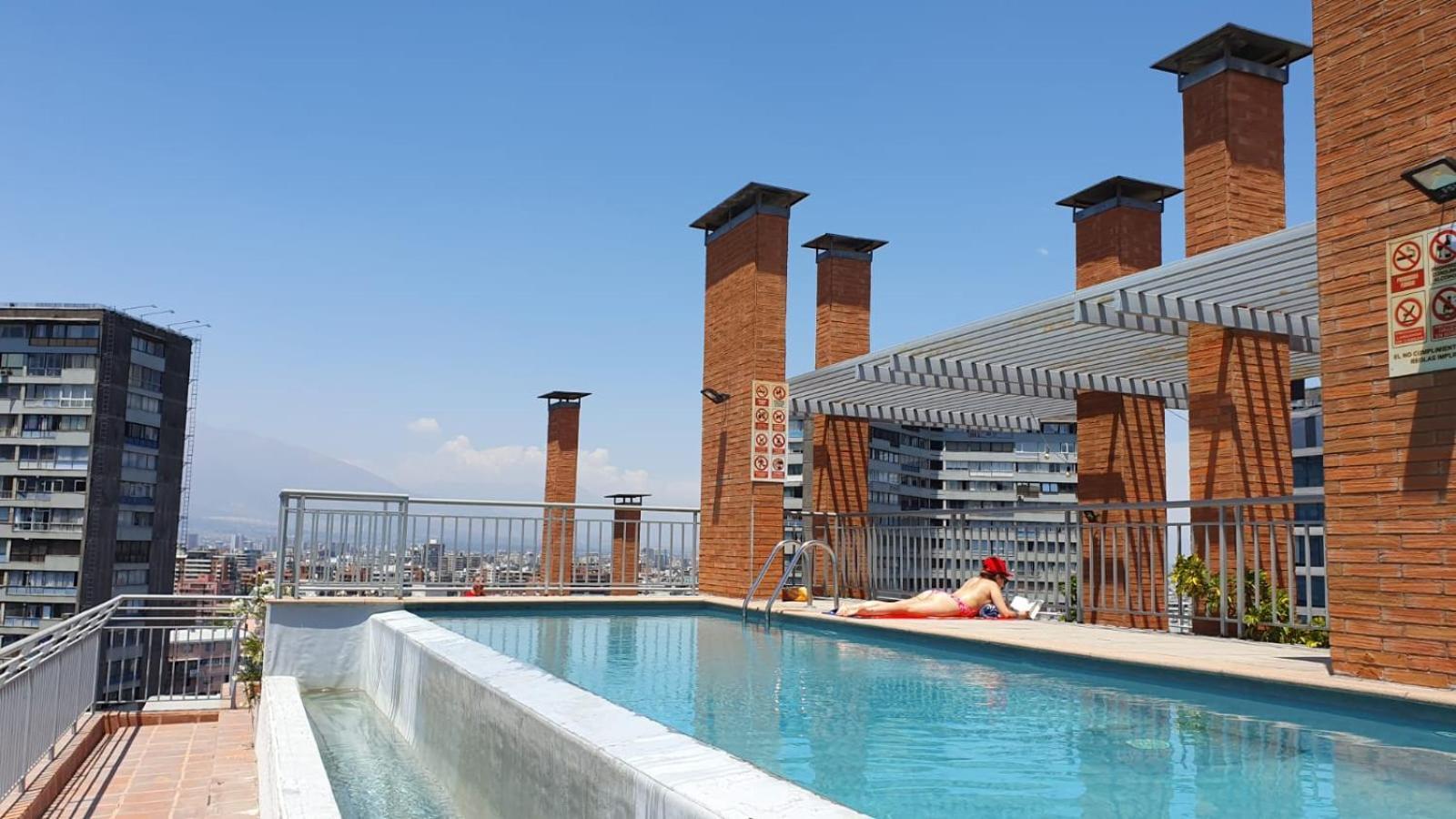 Providencia A Pasos Del Metro Pedro De Valdivia Apartment Santiago Ngoại thất bức ảnh