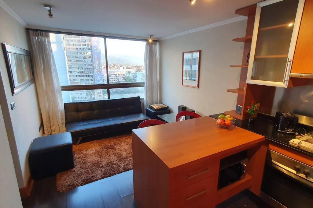 Providencia A Pasos Del Metro Pedro De Valdivia Apartment Santiago Ngoại thất bức ảnh