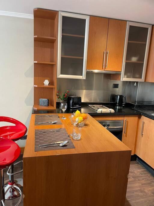 Providencia A Pasos Del Metro Pedro De Valdivia Apartment Santiago Ngoại thất bức ảnh