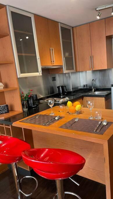 Providencia A Pasos Del Metro Pedro De Valdivia Apartment Santiago Ngoại thất bức ảnh