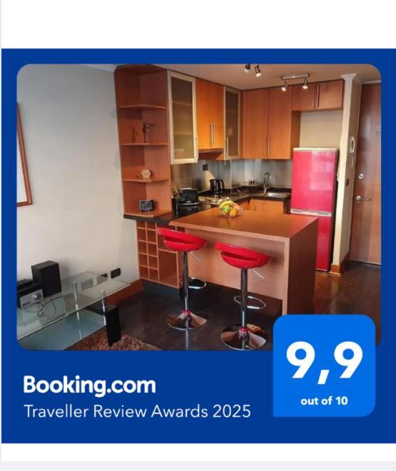 Providencia A Pasos Del Metro Pedro De Valdivia Apartment Santiago Ngoại thất bức ảnh